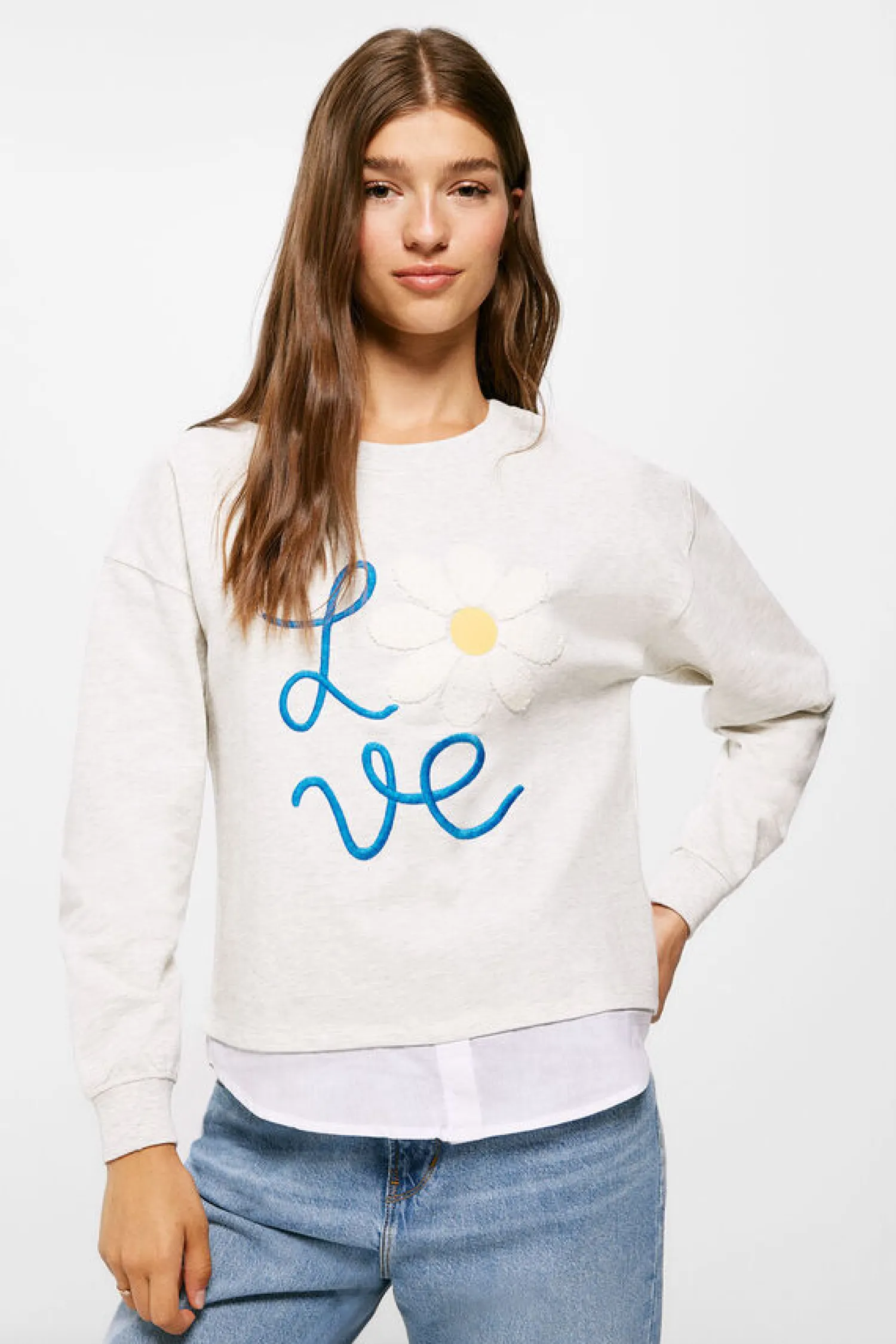 Springfield Sweatshirts-Sweatshirt "Love" Margarida