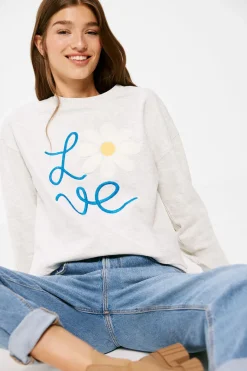 Springfield Sweatshirts-Sweatshirt "Love" Margarida