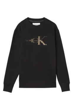 Calvin Klein Sweatshirt Ohne Kapuze Herren Preto Sale