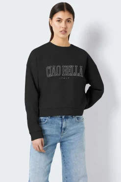Noisy May Sweatshirts-Sweatshirt Print A Frente