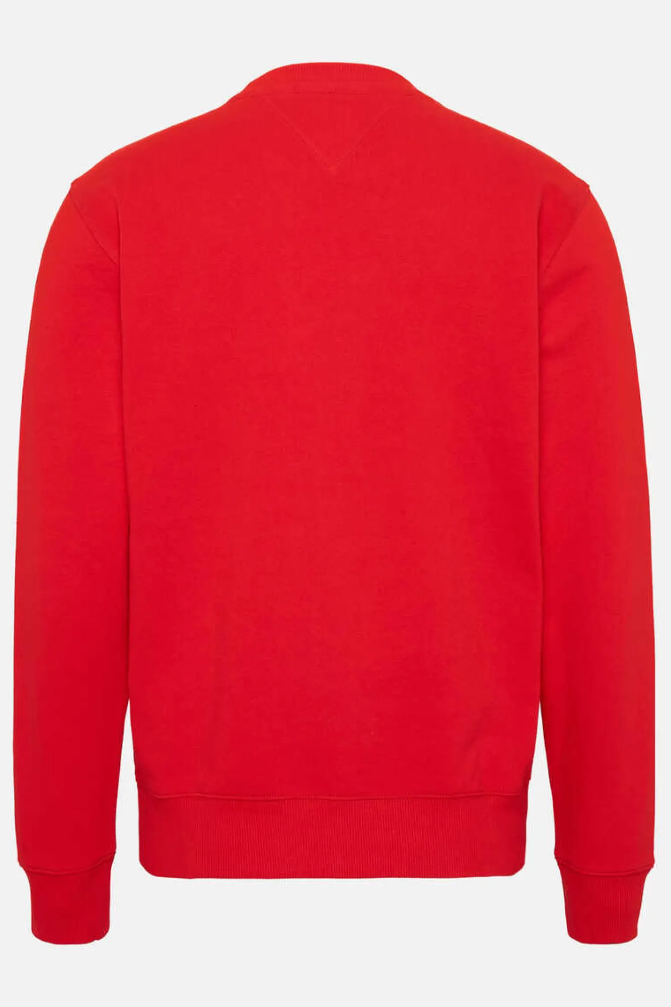 Tommy Jeans Sweatshirt Com Logo Vermelho Real New