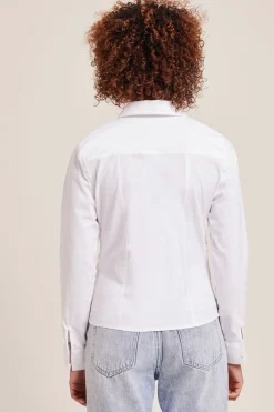 Pimkie Camisas E Blusas-Tailliertes Hemd Mit V-Ausschnitt