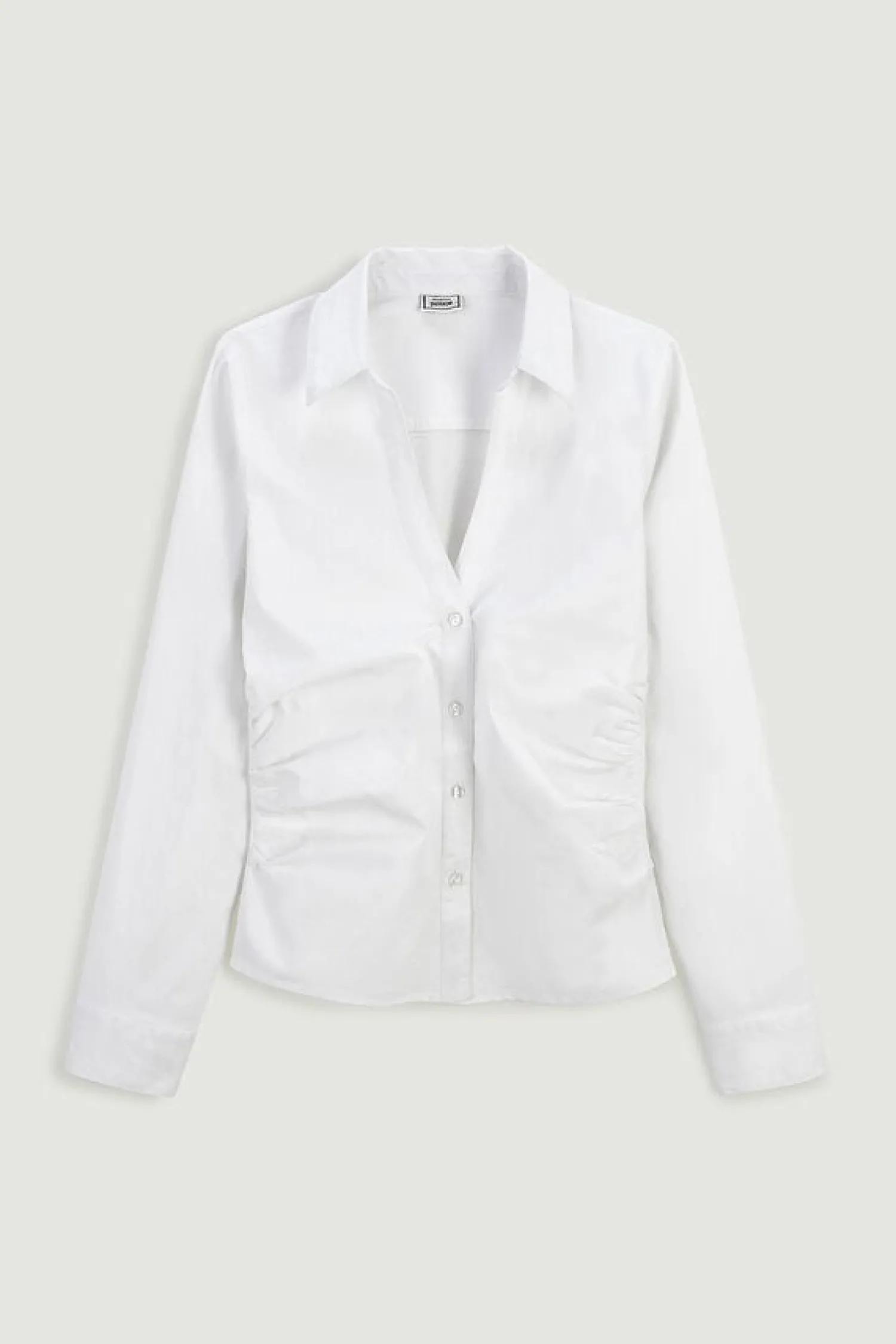 Pimkie Camisas E Blusas-Tailliertes Hemd Mit V-Ausschnitt