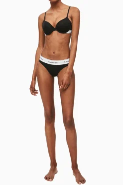 Calvin Klein Calcinhas-Tanga Cos Elastico Modern Cotton