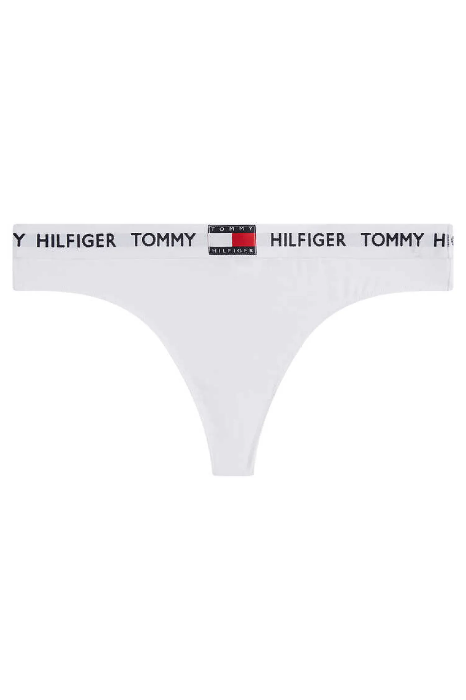 Tommy Jeans Calcinhas-Tanga De Algodao Com Logo