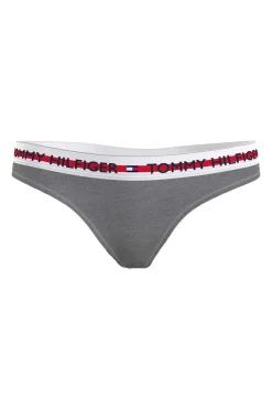 Tommy Jeans Calcinhas-Tanga De Algodao E Modal