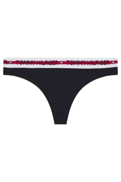Tommy Jeans Calcinhas-Tanga De Algodao E Modal