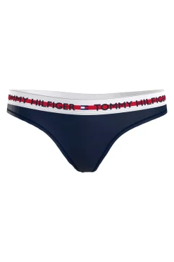 Tommy Jeans Calcinhas-Tanga De Algodao E Modal