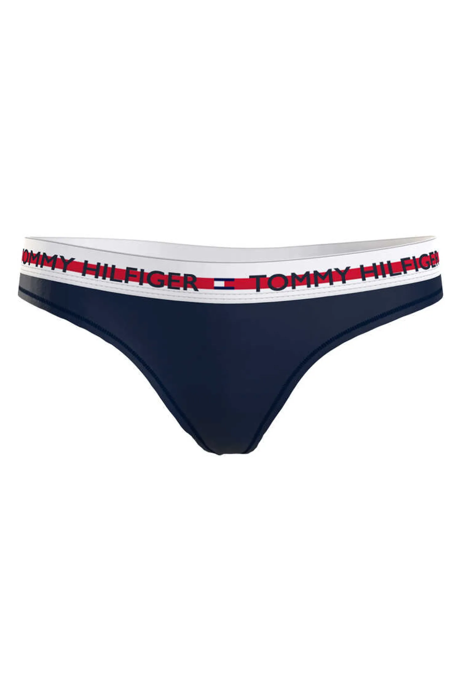 Tommy Jeans Calcinhas-Tanga De Algodao E Modal