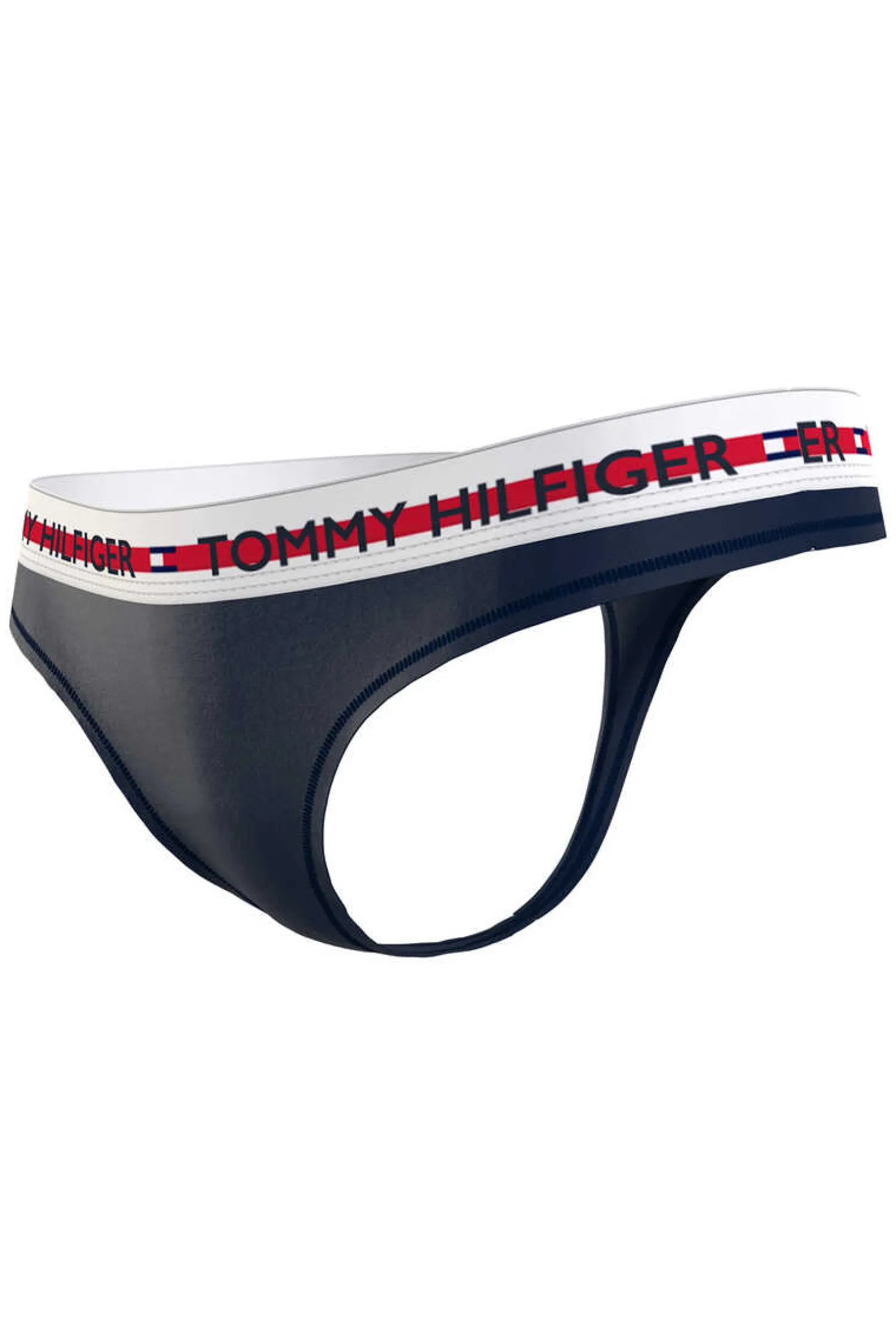 Tommy Jeans Calcinhas-Tanga De Algodao E Modal