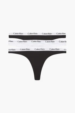 Calvin Klein Calcinhas-Tangas De Algodao Com Cos Da