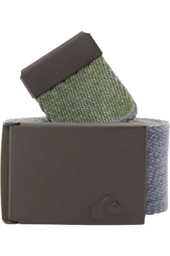 Quiksilver The Jam - Cinto De Nylon Para Homem Marinho New