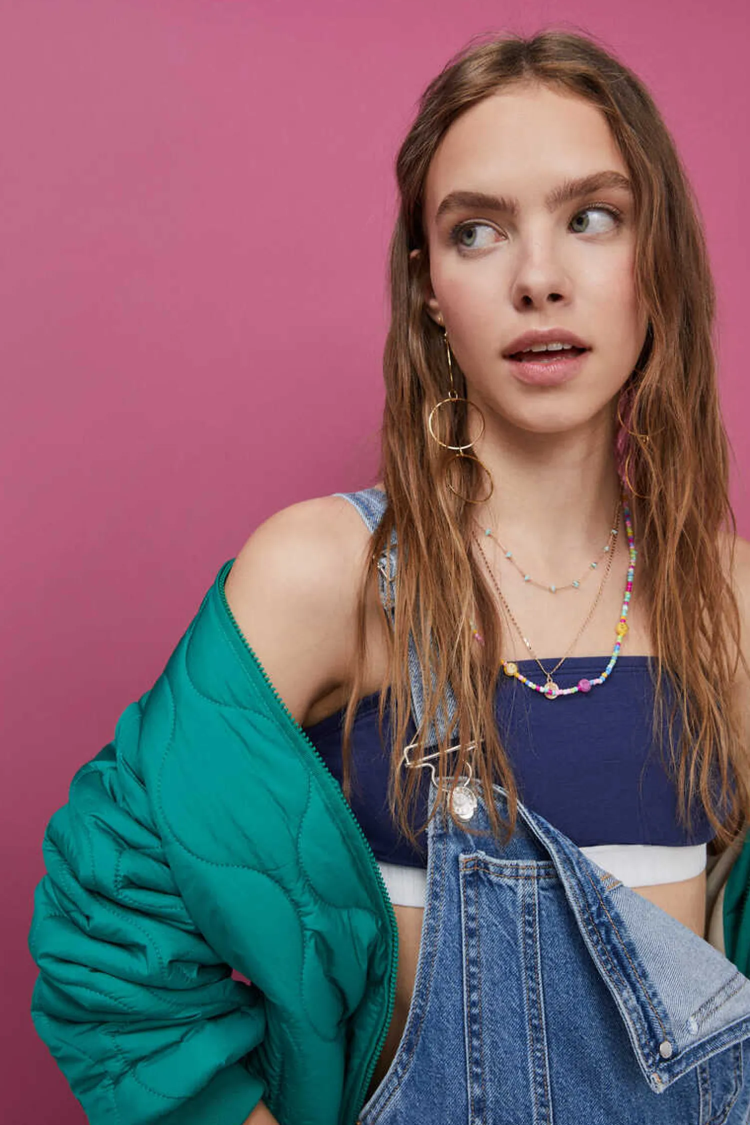 HI&BYE Roupa Interior-Top Bandeau Algodao Escuro