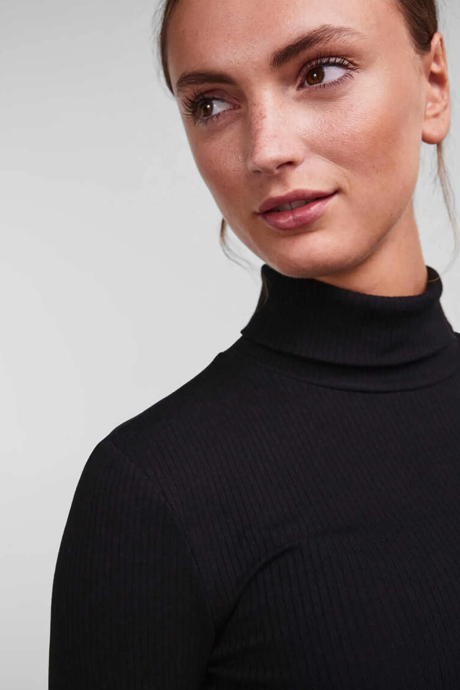 Pieces T-Shirts-Top Canelado