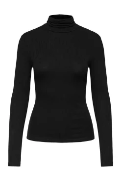 Pieces T-Shirts-Top Canelado