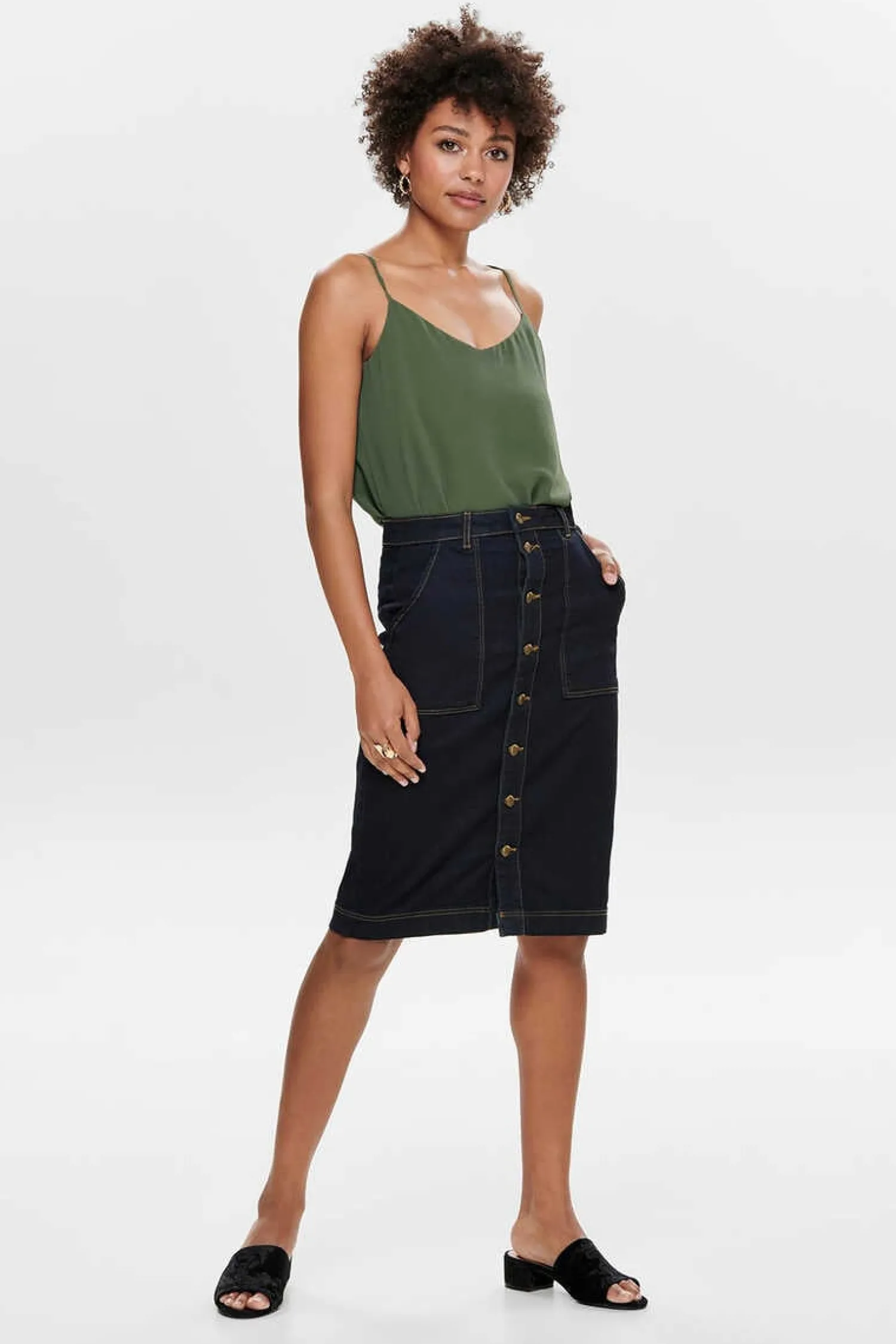 Only Camisas E Blusas-Top De Alcas