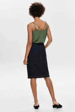 Only Camisas E Blusas-Top De Alcas