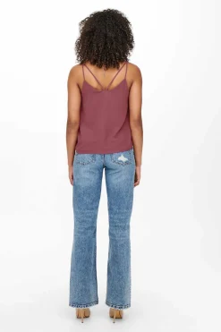 Only T-Shirts-Top De Alcas Duplas