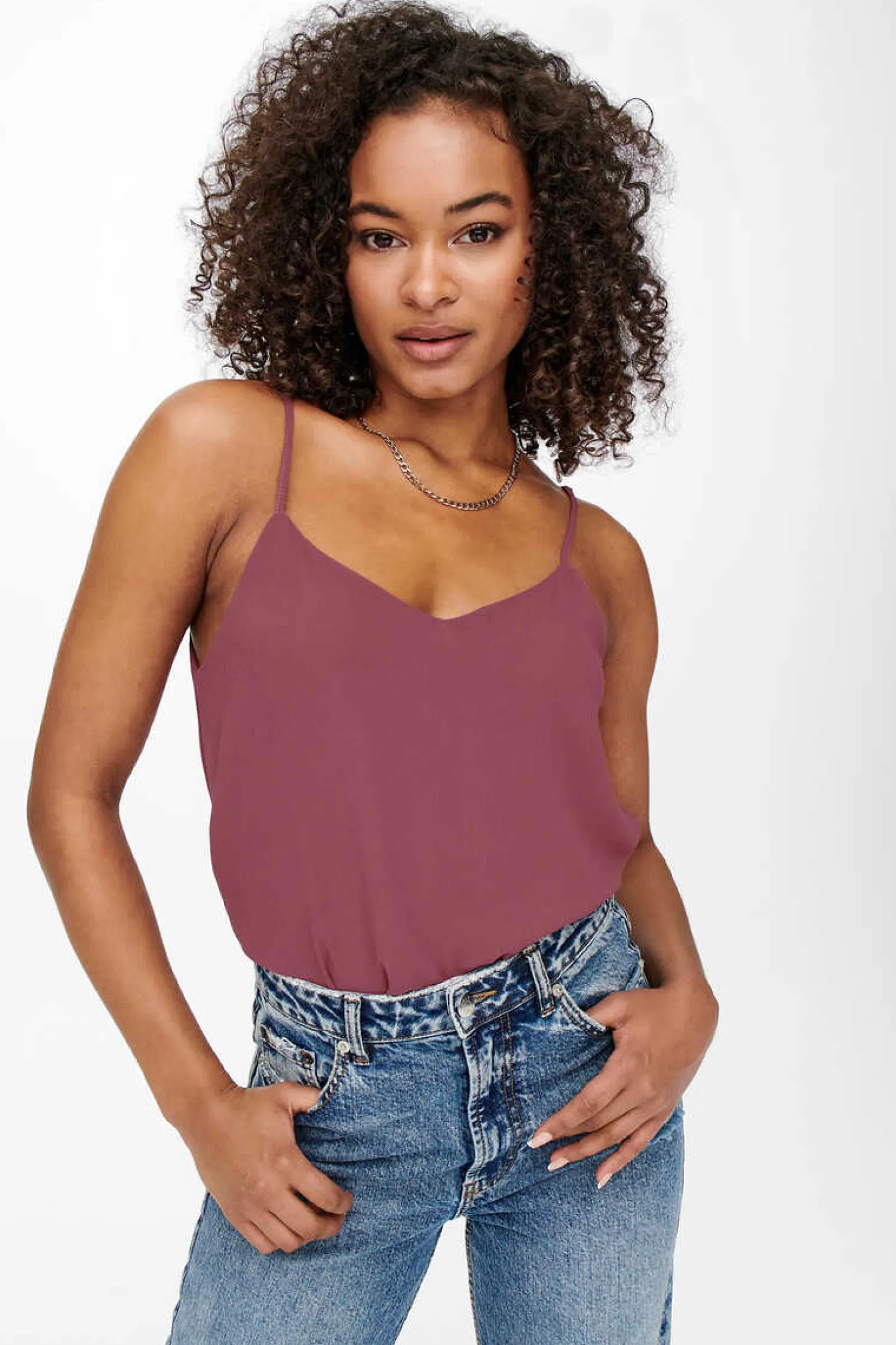 Only T-Shirts-Top De Alcas Duplas