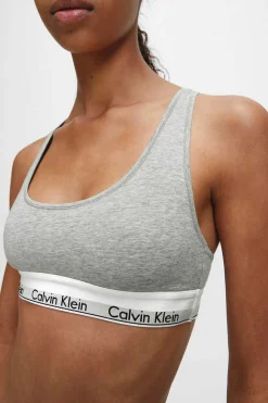 Calvin Klein Sutias-Top De Algodao Modern Cotton