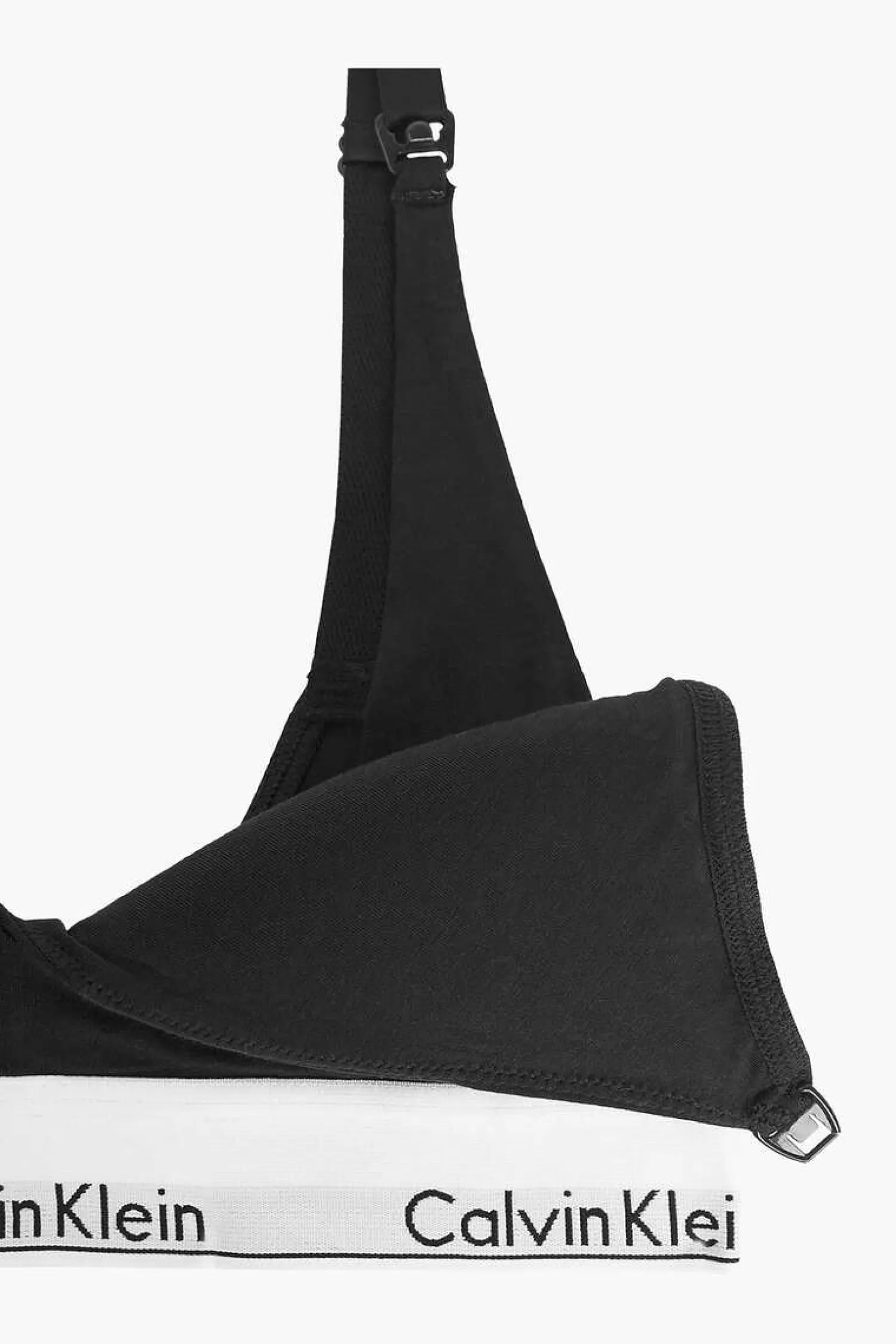 Calvin Klein Sutias-Top De Maternidade Algodao Com Cos Da