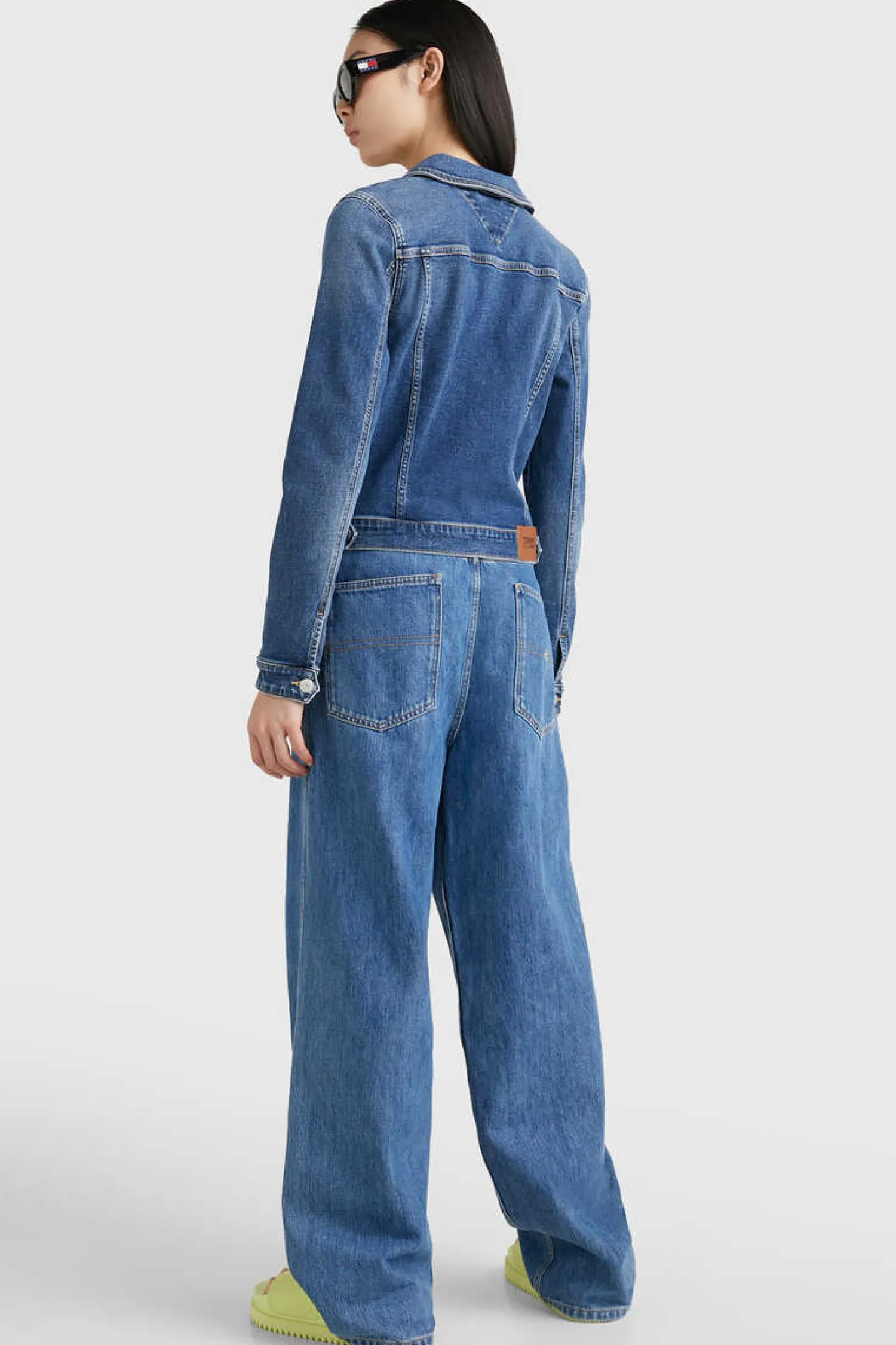 Tommy Jeans Blusoes E Casacos-Top De Mulher Cai-Cai .