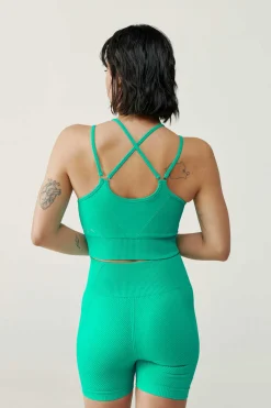 Born Living Yoga Sutias-Top Isolda Reef Green