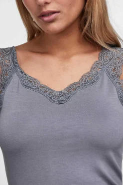 Pieces T-Shirts-Top Lingerie Alcas