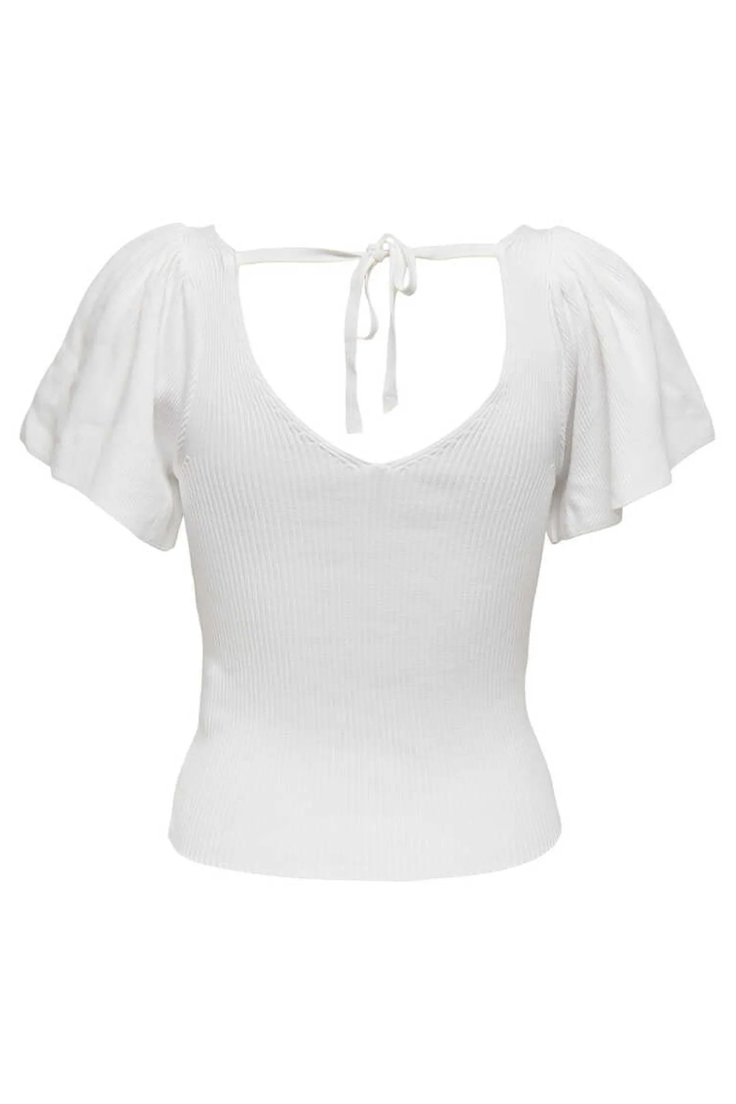 Only T-Shirts-Top Manga Curta Laco