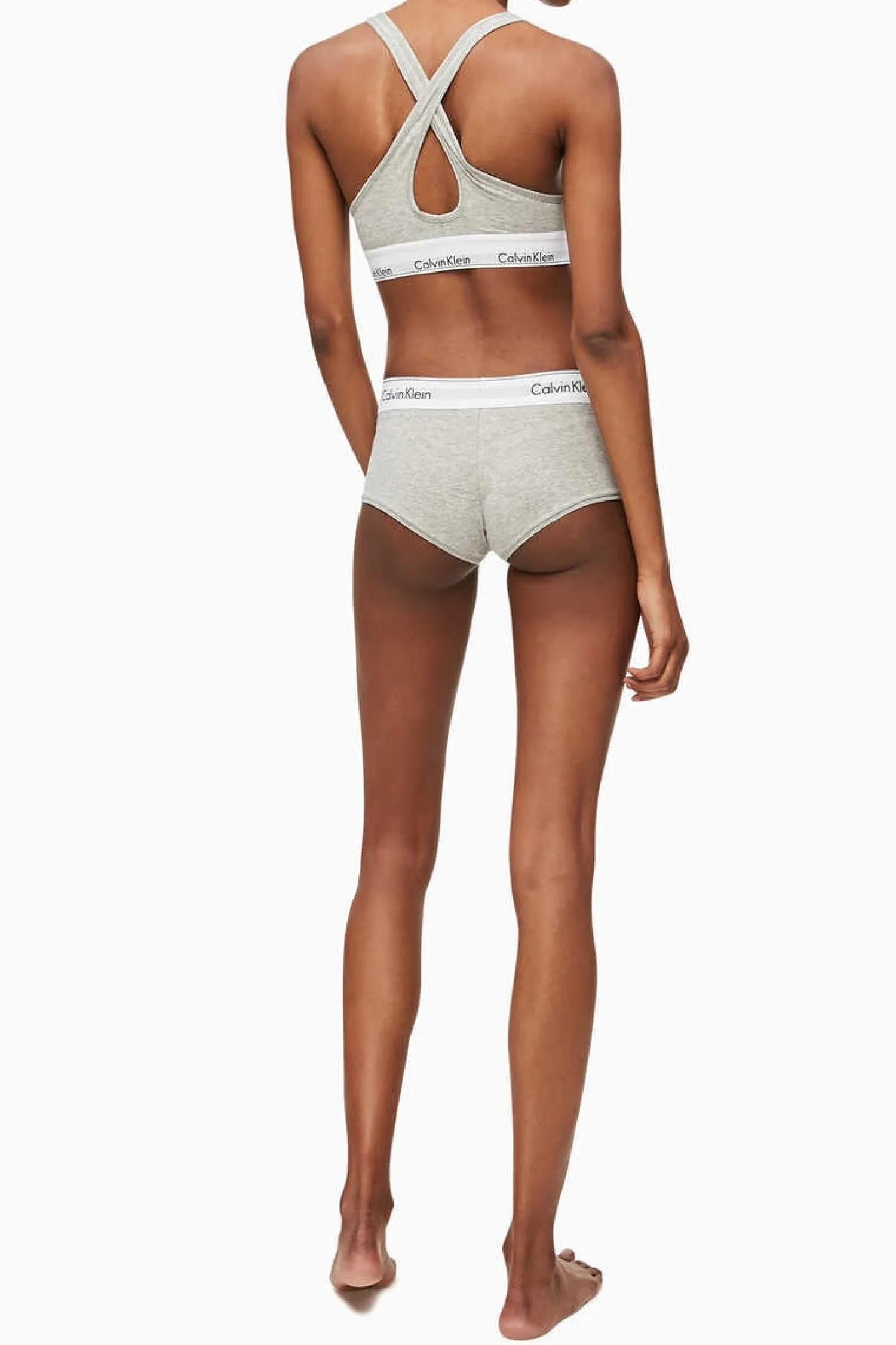 Calvin Klein Sutias-Top Pre-Formado De Algodao Com Cos Da