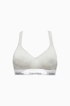 Calvin Klein Sutias-Top Pre-Formado De Algodao Com Cos Da