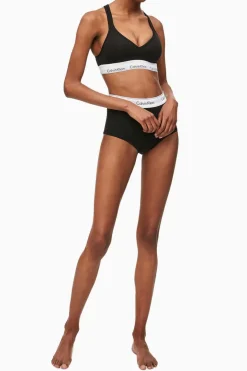 Calvin Klein Sutias-Top Pre-Formado De Algodao Com Cos Da