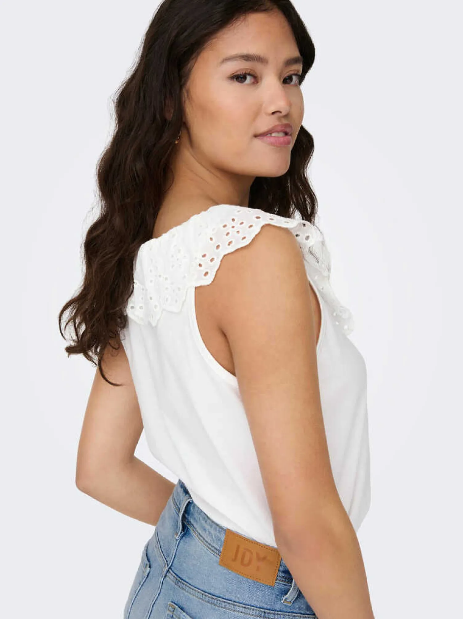 JDY T-Shirts-Top Sem Mangas