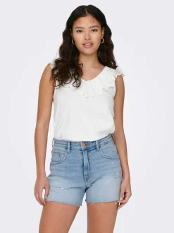 JDY T-Shirts-Top Sem Mangas