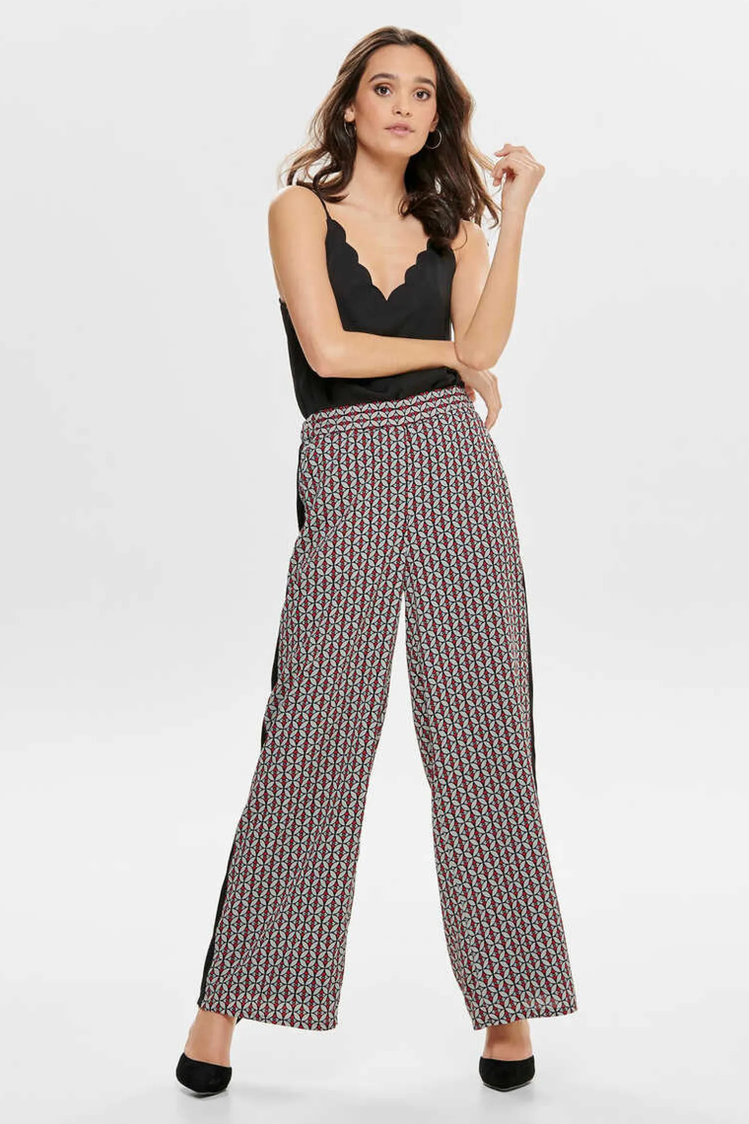 Only T-Shirts-Top Tipo Combinacao Debruado.