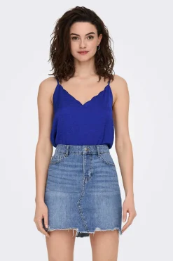 Only T-Shirts-Top Tipo Combinacao Debruado.