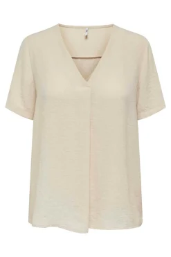 JDY T-Shirts-Topo Do Pescoco Em V