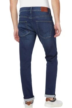 Pepe Jeans Track Regular Fit Regular Waist Jeans Marinho Discount