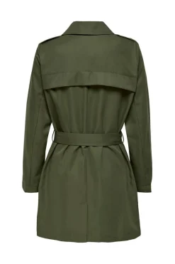 Only Sobretudos E Parkas-Trench Cinto