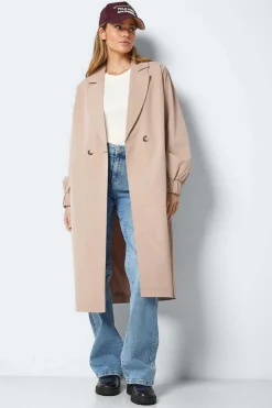 Noisy May Sobretudos E Parkas-Trench Comprido Moda