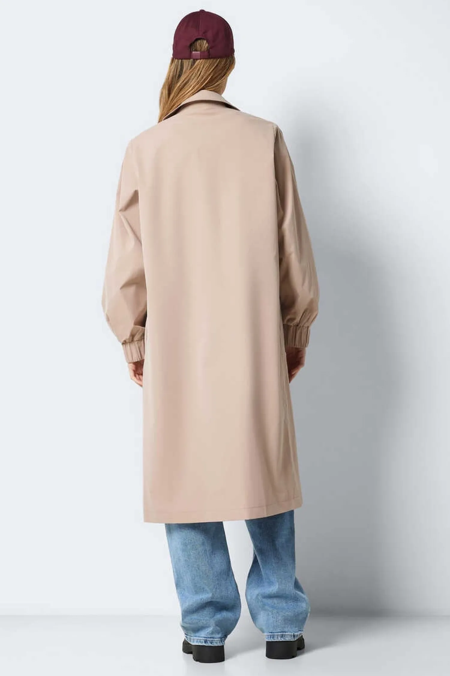 Noisy May Sobretudos E Parkas-Trench Comprido Moda