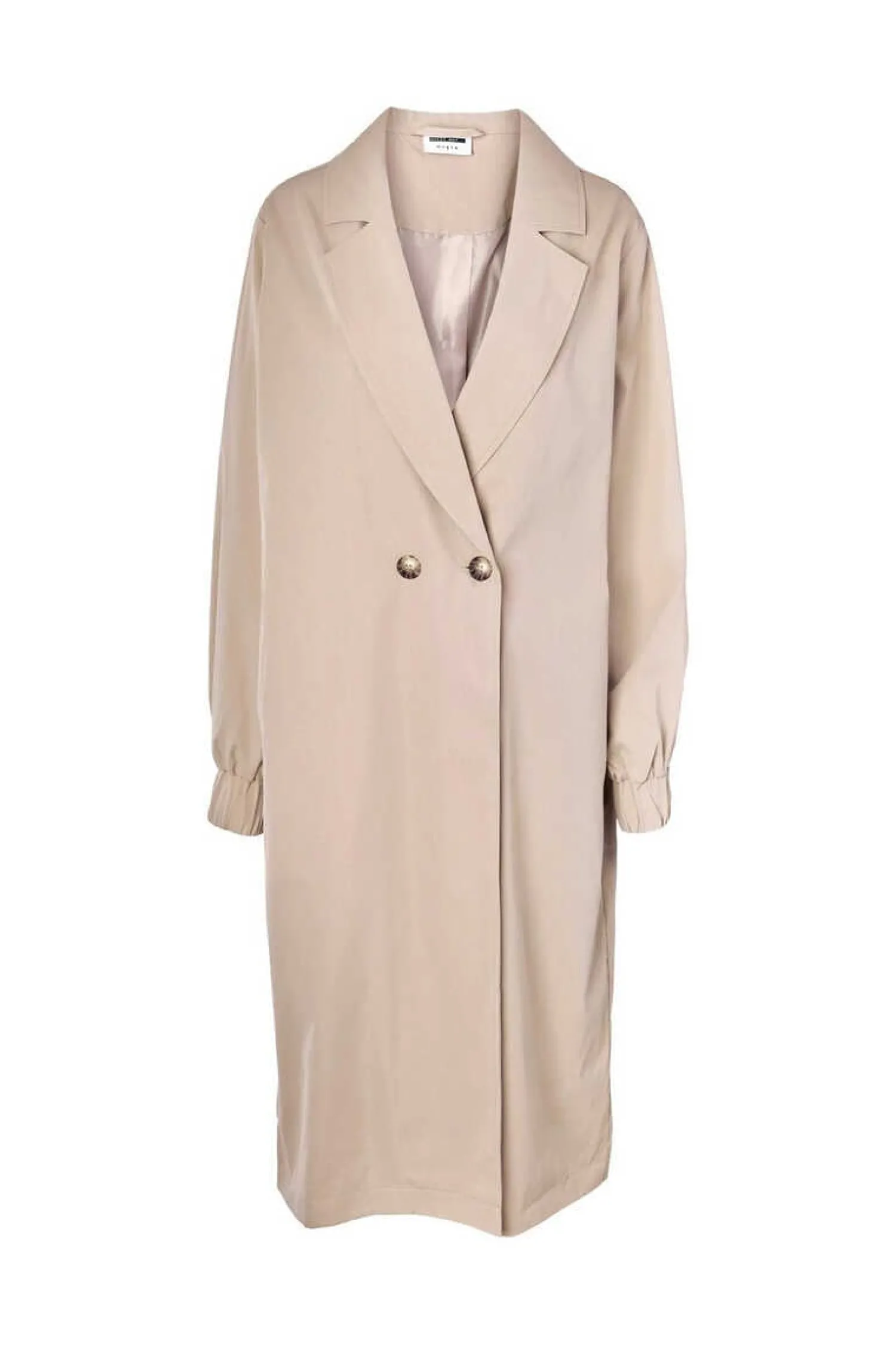 Noisy May Sobretudos E Parkas-Trench Comprido Moda