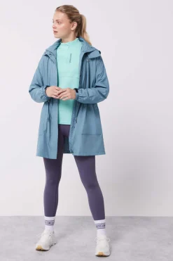 Dash and Stars Blusoes E Casacos-Trench Water-Repellent