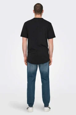 Only & Sons T-Shirt Preto New