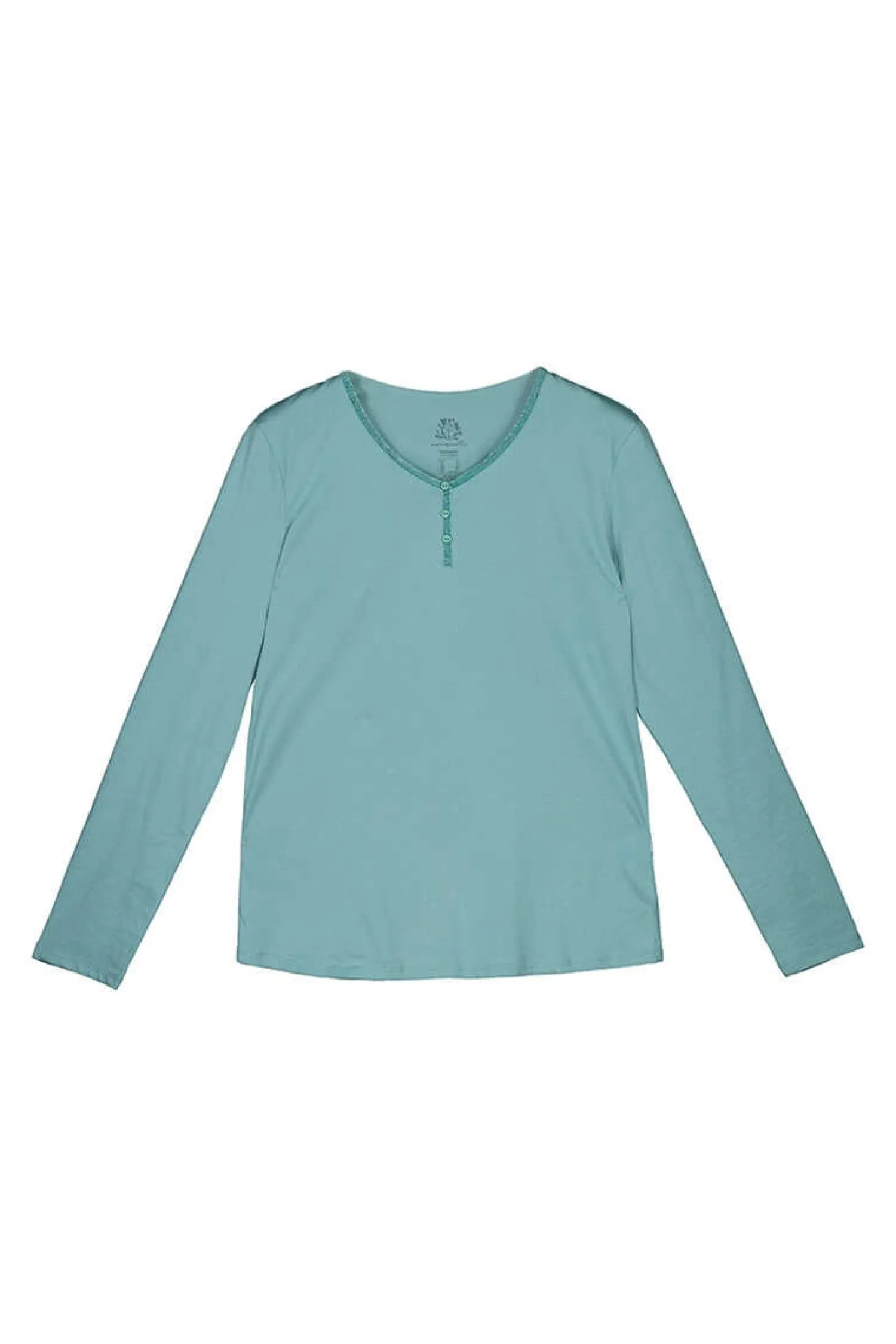 Women'secret Pijamas-T-Shirt 100% Algodao Em Com Botoes