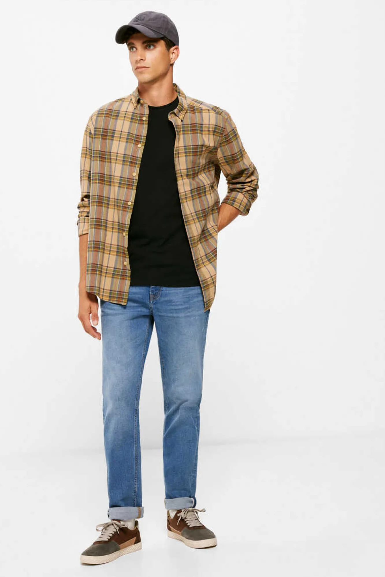 Springfield T-Shirt Basica Lycra Preto Best