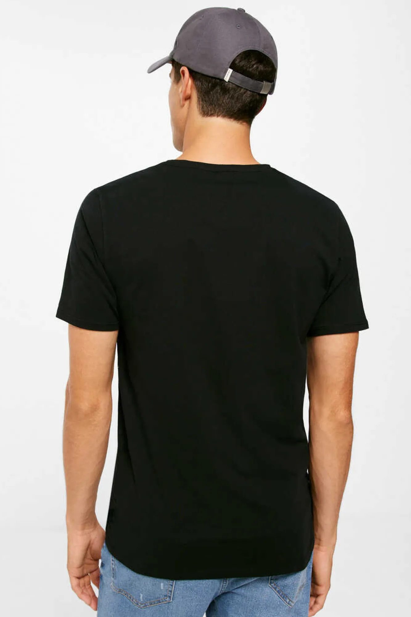 Springfield T-Shirt Basica Lycra Preto Best
