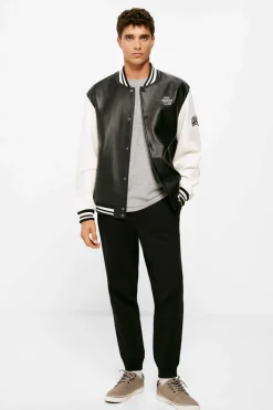 Springfield T-Shirt Basica Lycra Cinza Outlet