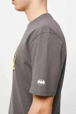 Springfield T-Shirt Batman Logo Mix Cinza Online