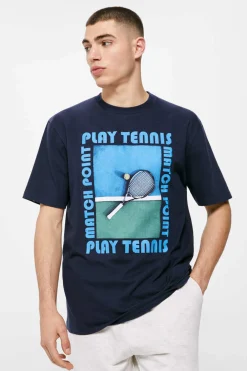 Springfield T-Shirt Bicicletas Azul Clearance